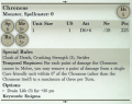 Abyssal Chroneas 3rd edition rules