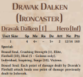 Dravak Dalken 2nd Edition Rules