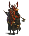 Hellequin Blood-Masque Art