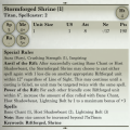 Stormforged Shrine 3rd Edition Rules