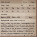 Sea Guard Vanguard Card