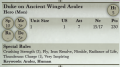 Duke on Ancient Winged Aralez 3rd Edition Rules