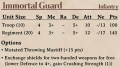 Immortal Guard 2nd Edition Rules