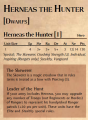 Herneas 1st Edition Stats