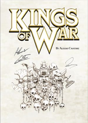 First page of version 1 of the Kings of War rulebook
