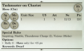 Taskmaster on Chariot 3rd Edition Rules