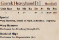 Garrek Heavyhand 2nd Edition Rules