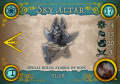 Sky Altar Card