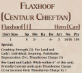 Flaxhoof 2nd Edition Rules