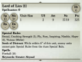 Lord of Lies 3rd Edition Rules