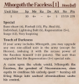 Mhorgoth 2nd Edition Rules
