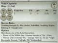 Void Captain 3rd Edition Rules
