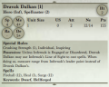 Dravak Dalken 3rd Edition Rules