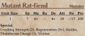 Rat-fiend 2nd Edition Rules