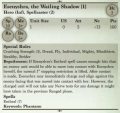 Esenyshra, the Wailing Shadow 3rd Edition Rules