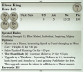 Elven King Sylvan Kin 3rd Edition Rules